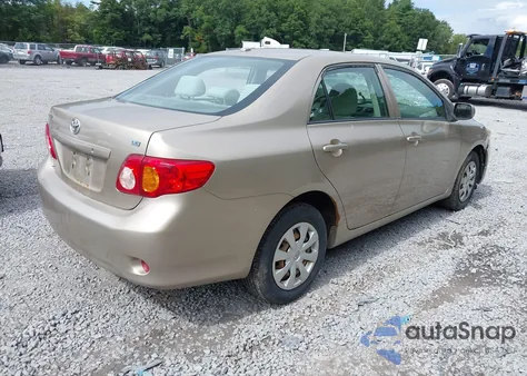 2010 Toyota Corolla Le z USA, uszkodzony, nr VIN 1NXBU4EE8AZ195232